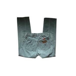 VTG Wrangler Women’s High Waisted Teal Mom Jeans 5x30